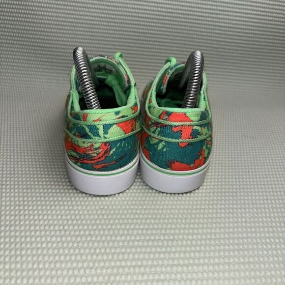 Nike Stefan Janoski Skate Sneakers Size 6Y 657946-316 Green Lizard Camo - Picture 4 of 9